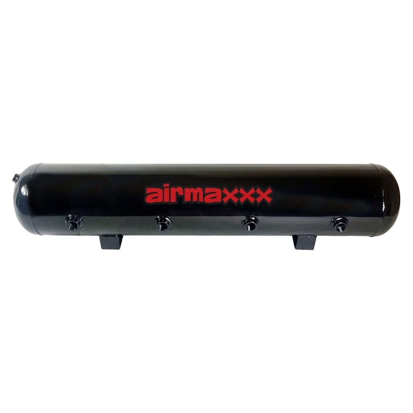 airmaxxx air tank 5 gallon 9 port steel black