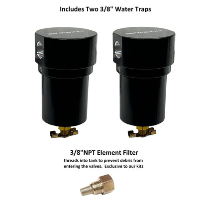 airmaxxx air tank water trap & filter fitting