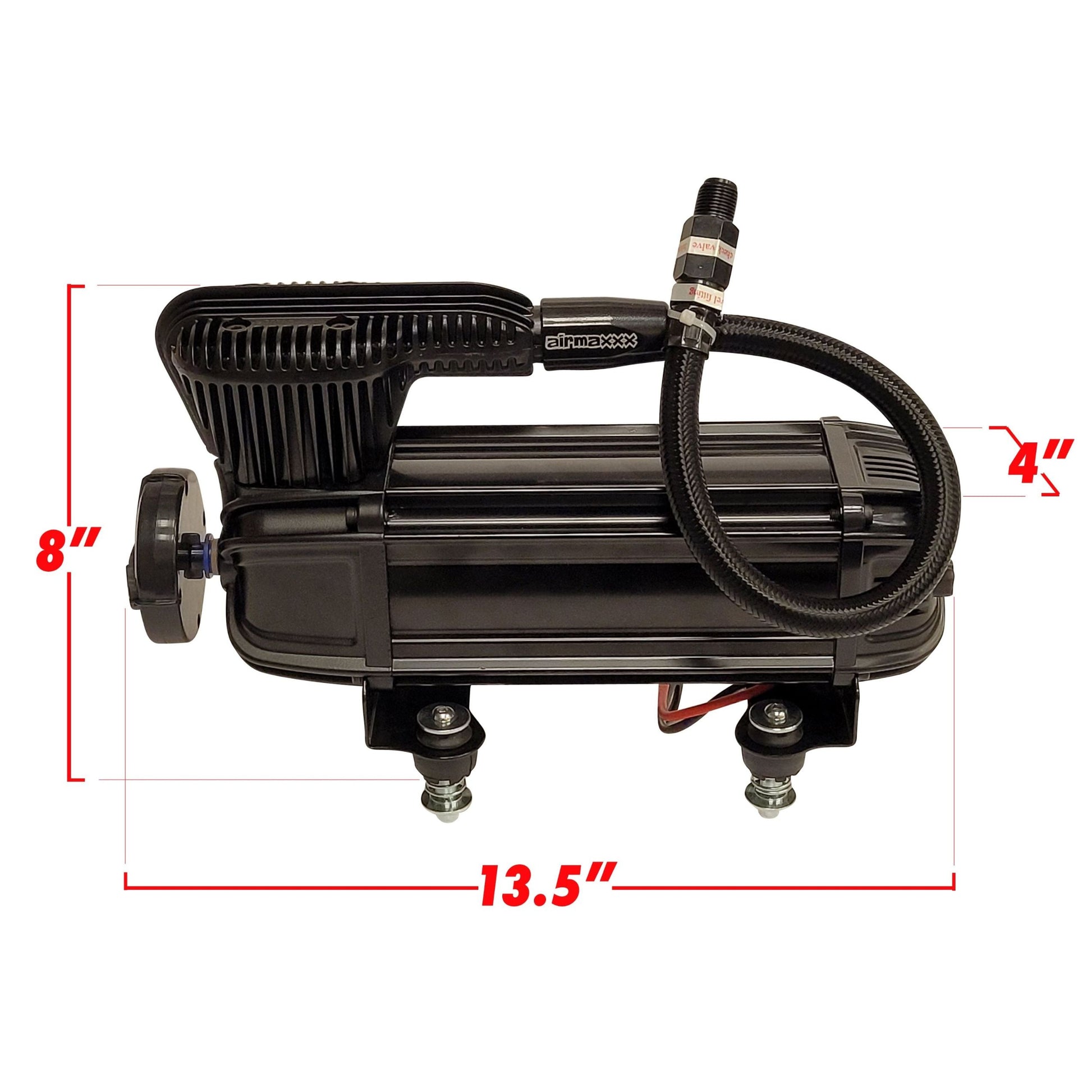airmaxxx black x series air compressor dims