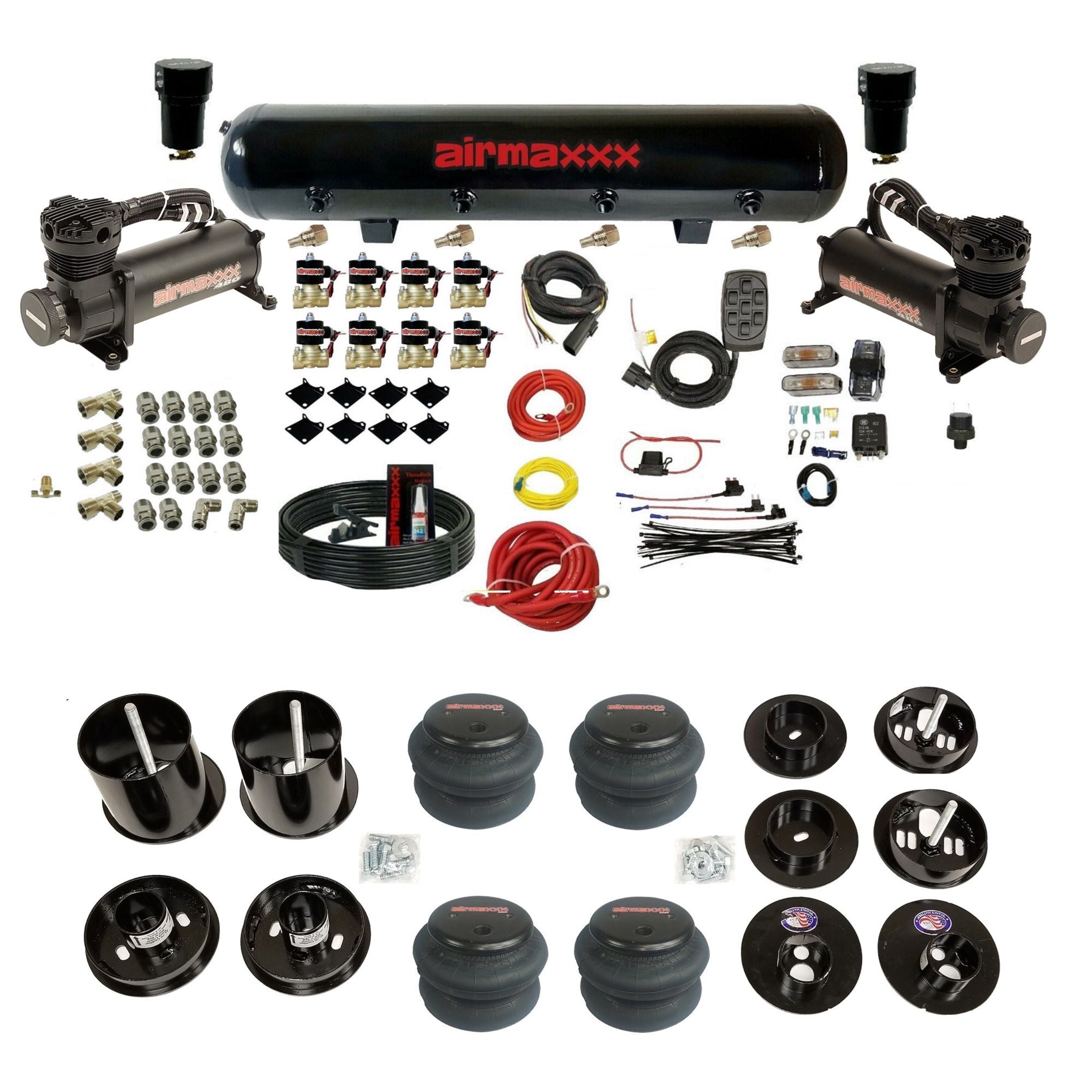 Air Ride Compressor Setup airmaxxx 3/8