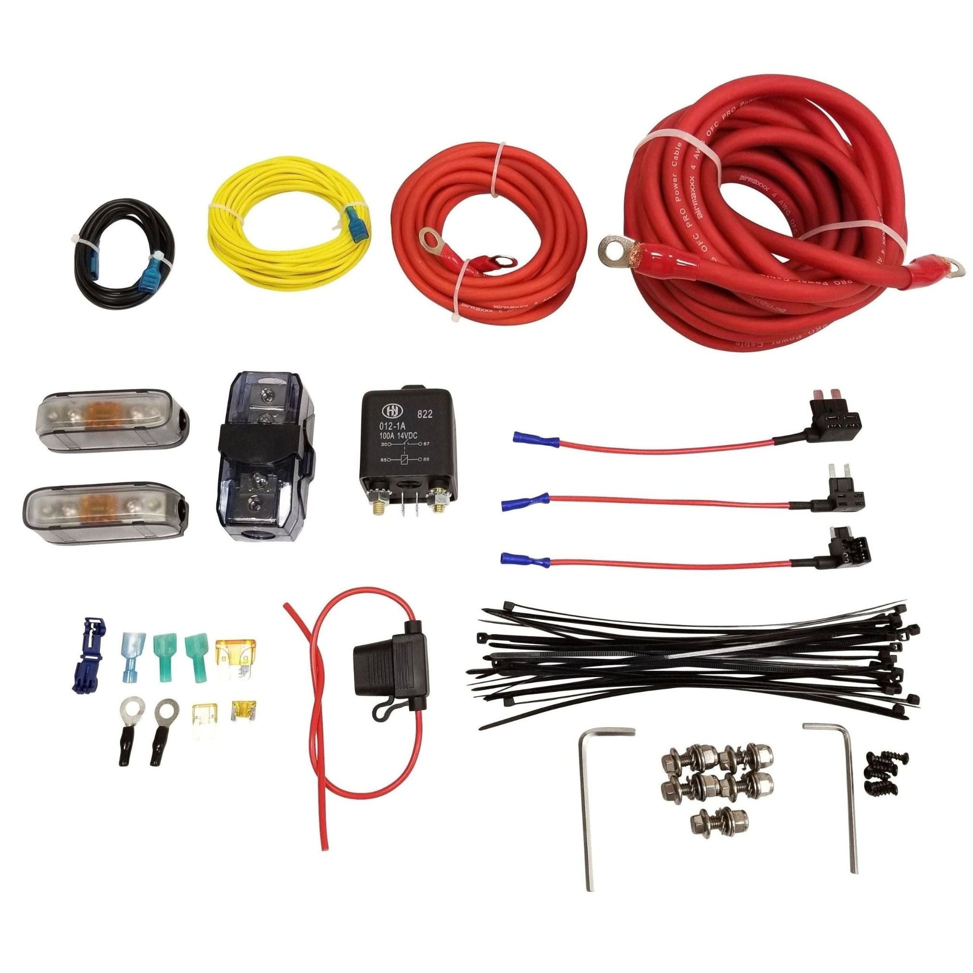 airmaxxx dual compressors wiring install kit