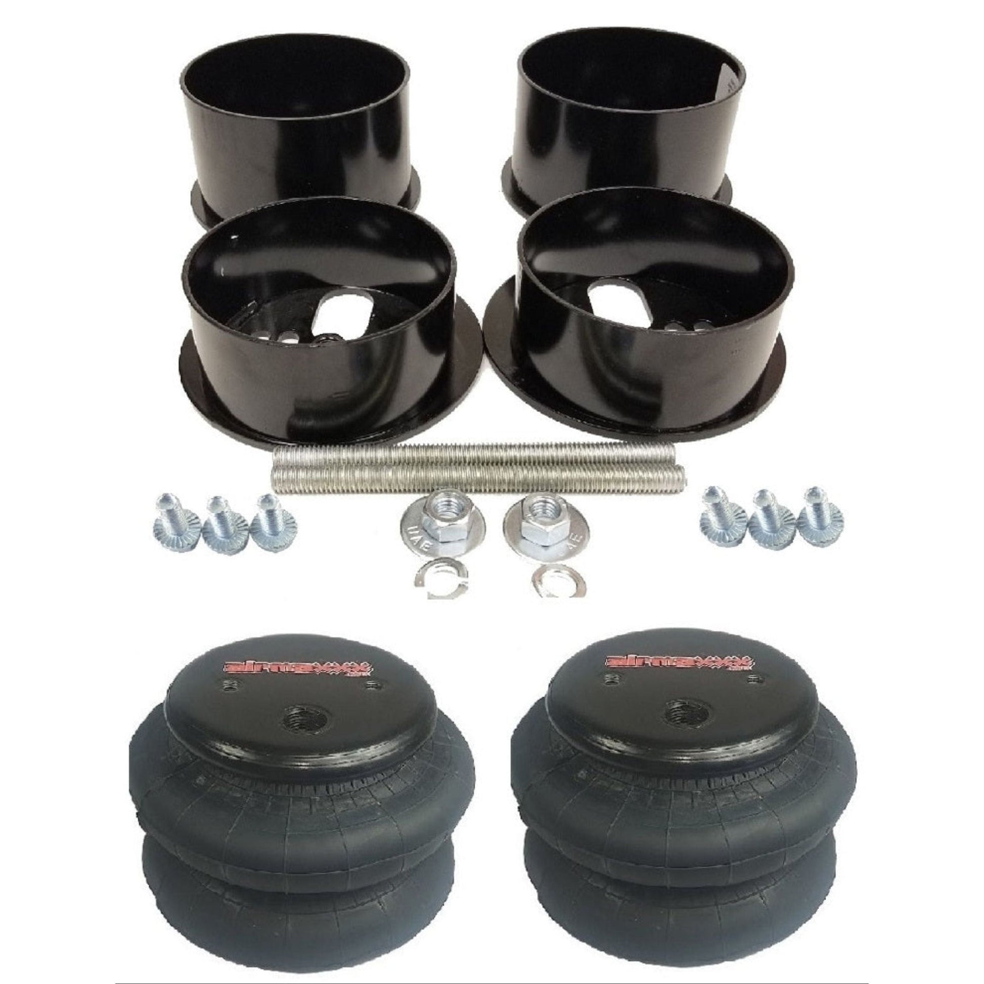 airmaxxx front 2600 air bag mounting brackets kit for 1971 1996 gm b body