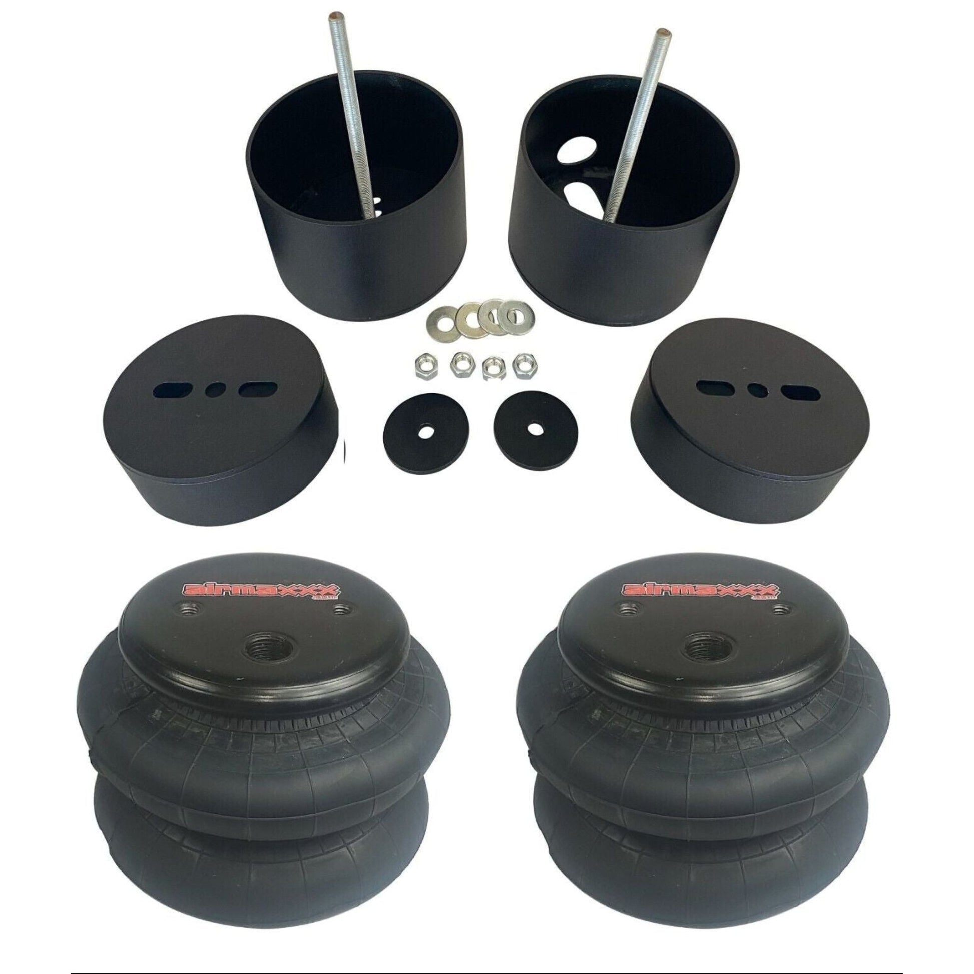 airmaxxx front 2600 air bags and brackets fits 1999-06 silverado/sierra 1500