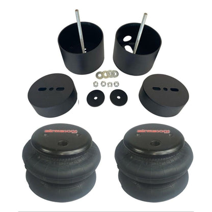 airmaxxx front 2600 air bags and brackets fits 1999-06 silverado/sierra 1500 2wd