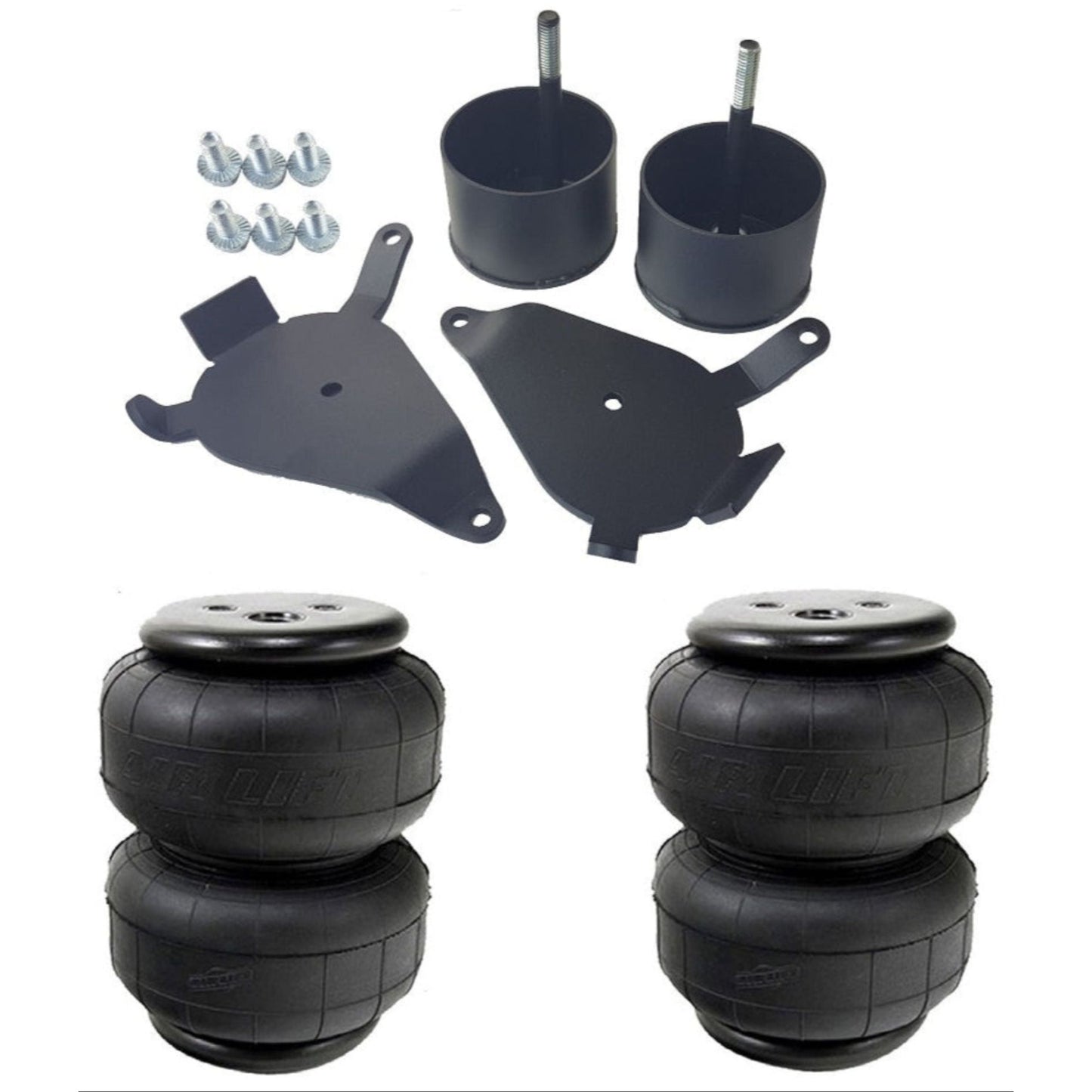 airmaxxx front Air Lift air bag brackets for 1982-2005 S10/S15/Sonoma 2wd trucks