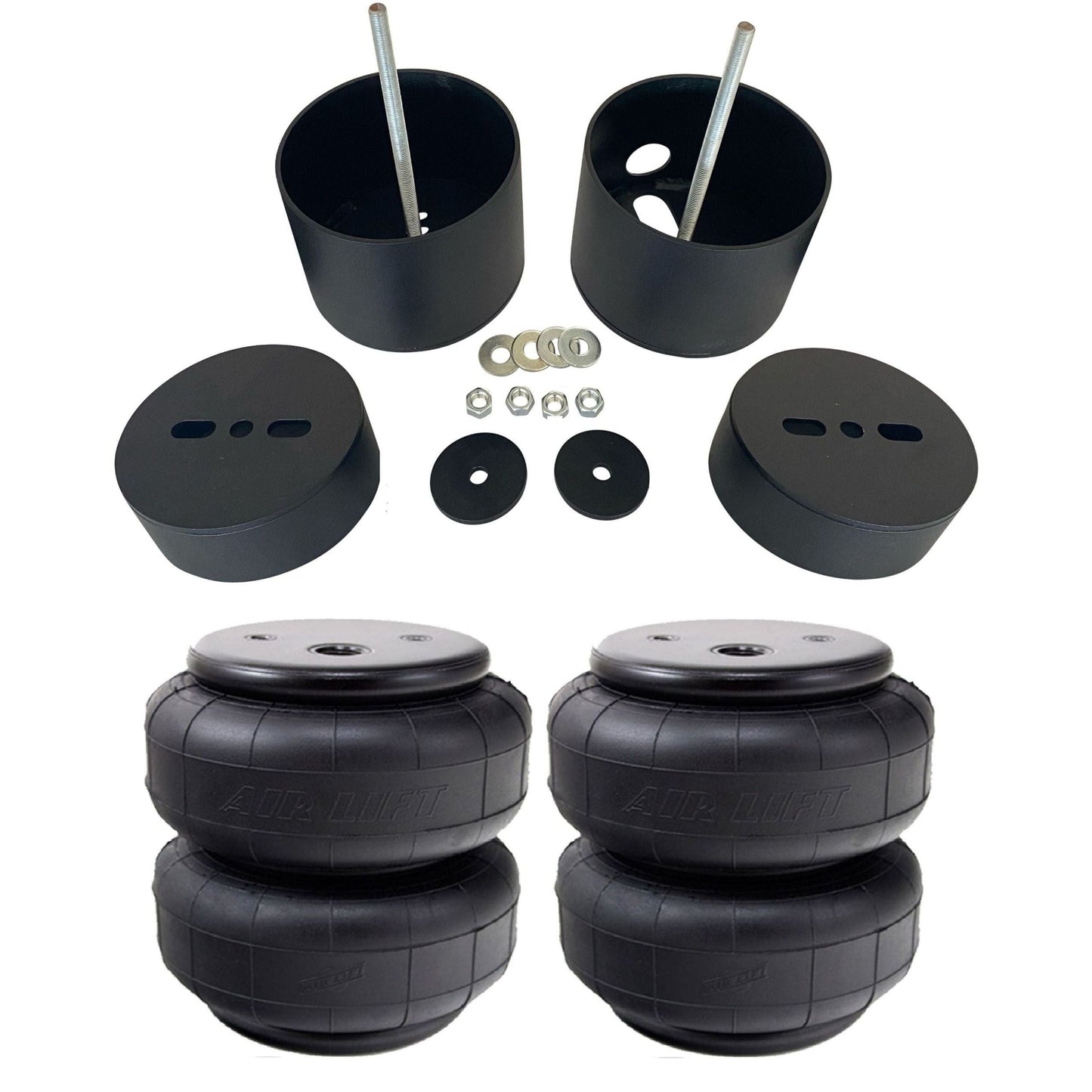 airmaxxx front Air Lift air bag & brackets for 1999-2006 Silverado/Sierra 1500