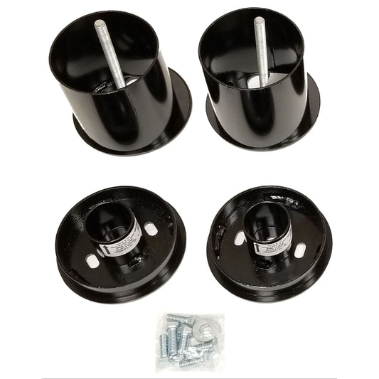 airmaxxx front air bag brackets fits 1965-1970 cadillac