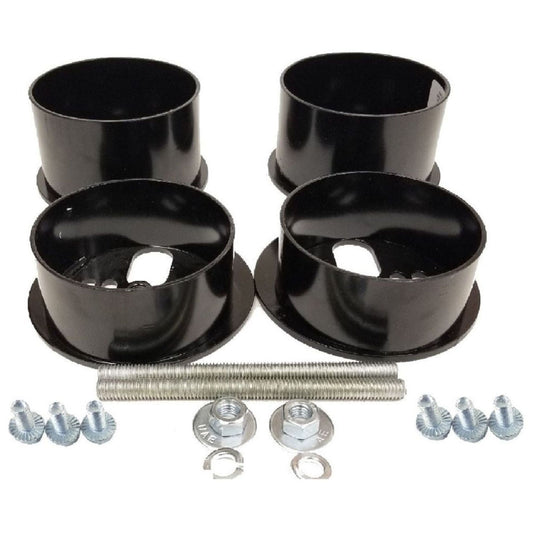 airmaxxx front air bag mounting brackets kit for 1971 1996 gm b body