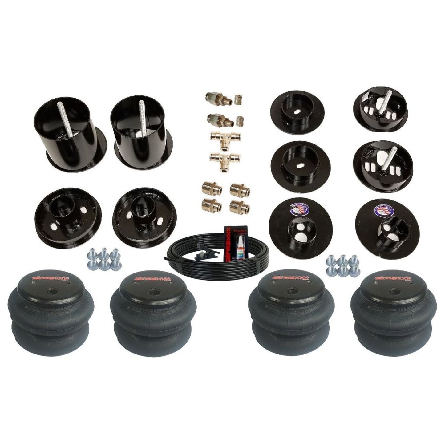 airmaxxx front and rear 2600 air bags & brackets kit for 1965-70 Cadillac