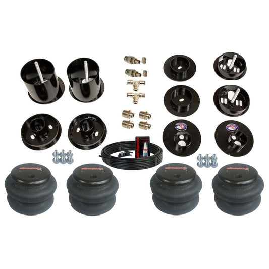 airmaxxx front and rear 2600 air bags & brackets kit for 1965-70 Cadillac