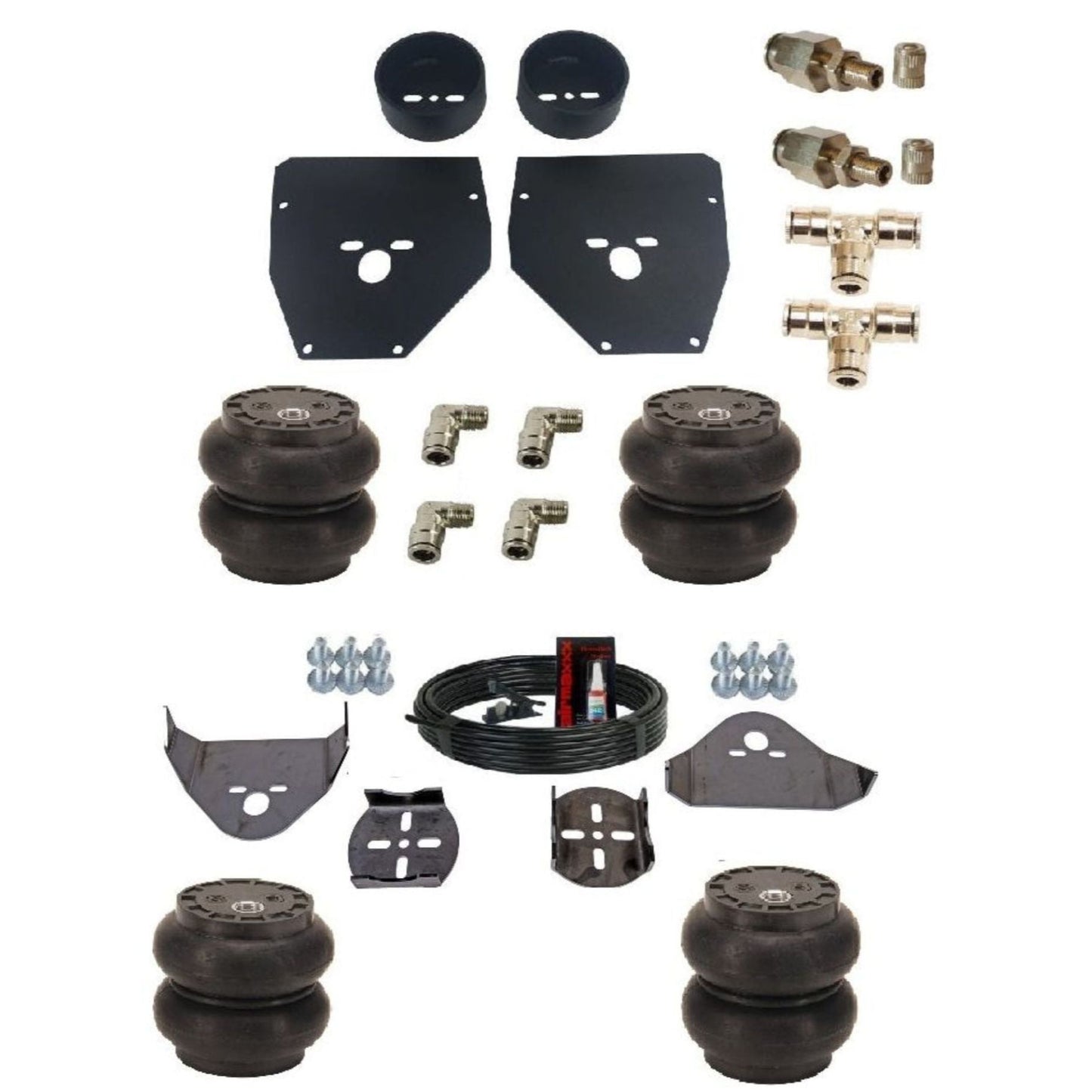 airmaxxx front and rear Slam air bag brackets kit fits 1973-1987 Chevy/GMC C10 truck
