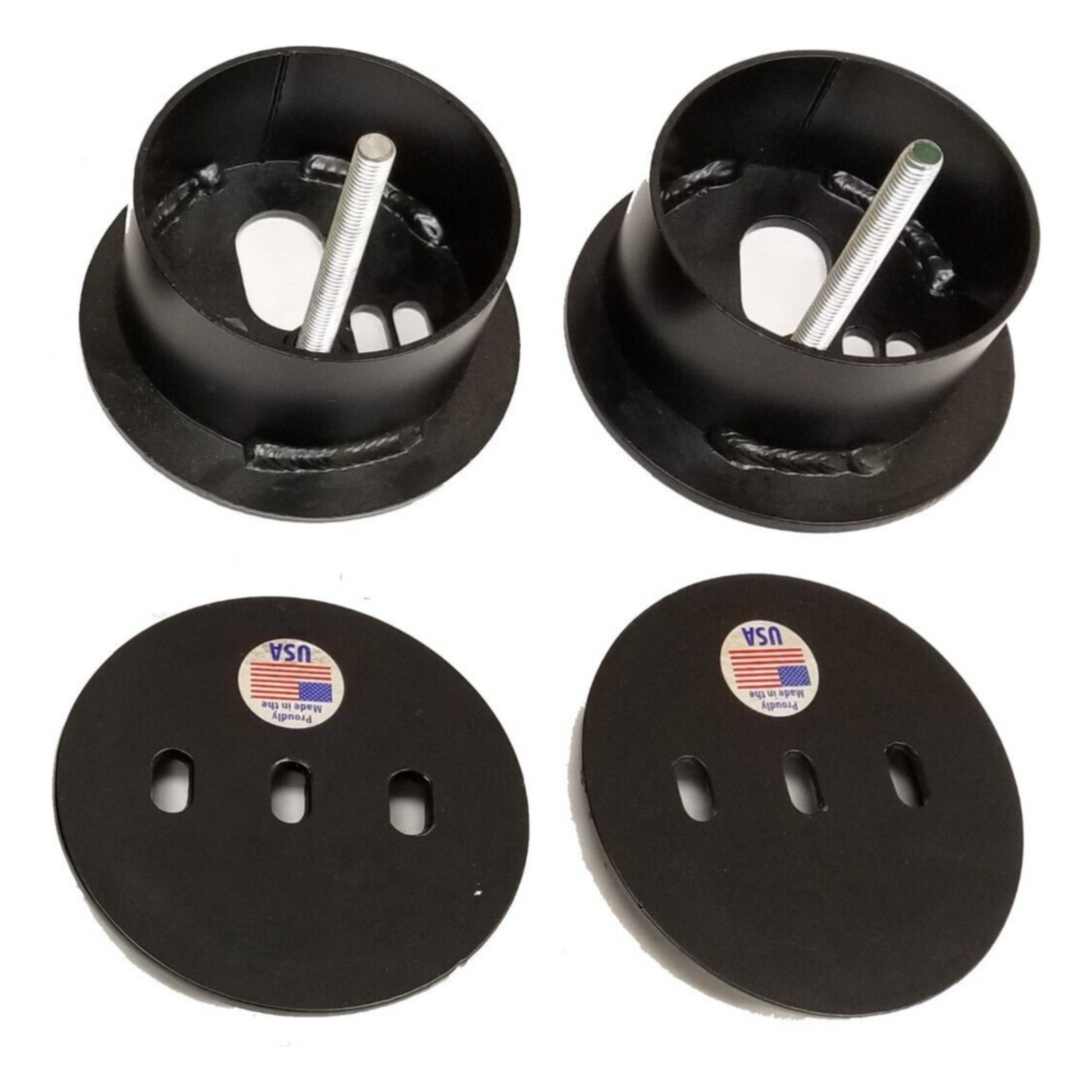 airmaxxx front bolt on air bag brackets fits 1963 Cadillac