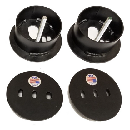 airmaxxx front bolt on air bag brackets fits 1963 Cadillac