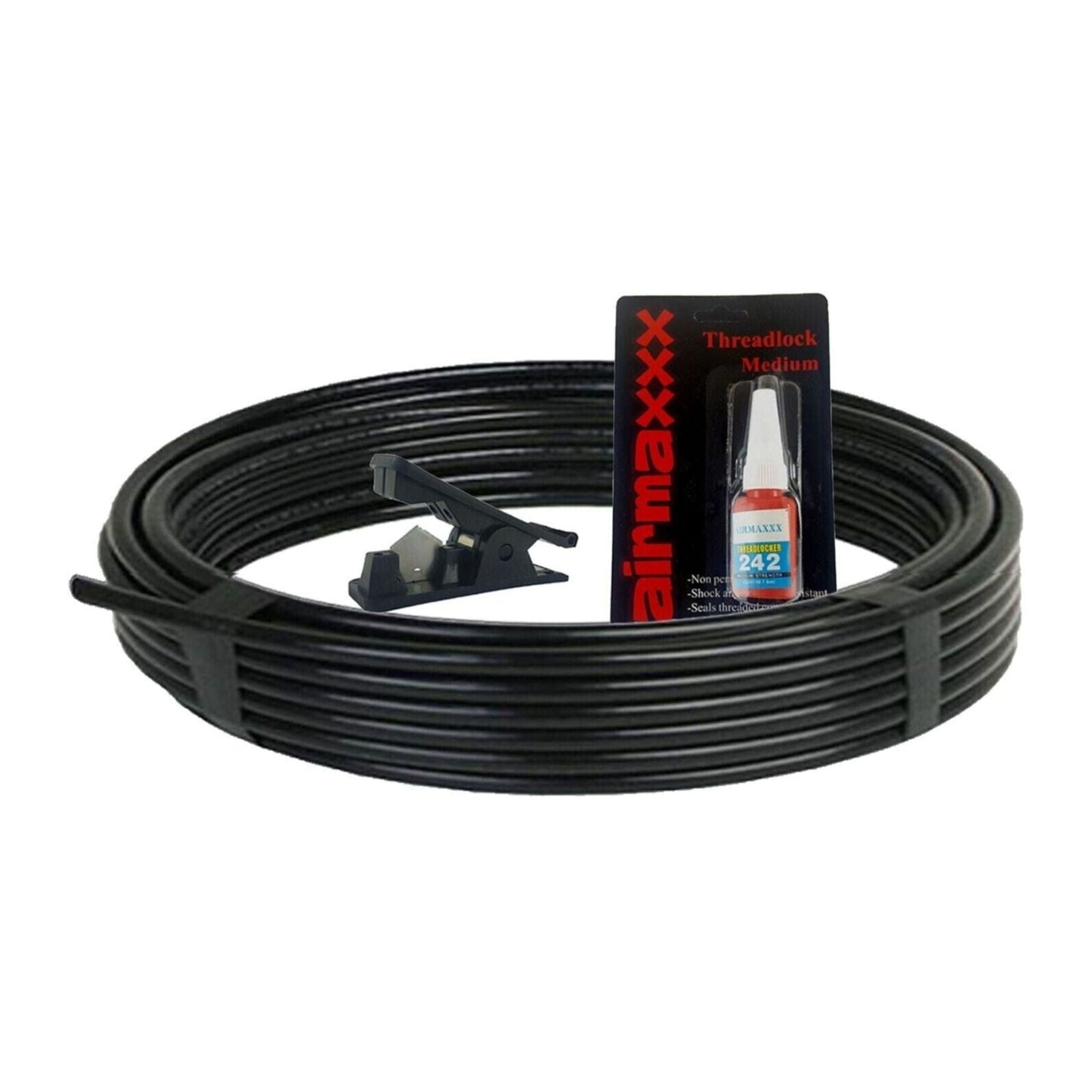 airmaxxx install kit w/air hose cutter & thread sealer