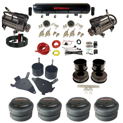 airmaxxx manual 3/8" air suspension kit X-series compressors steel tank 2600 bags for 1978-88 G-Body GBODY-XB2-59S-4TOG2GA2B-WK-HF