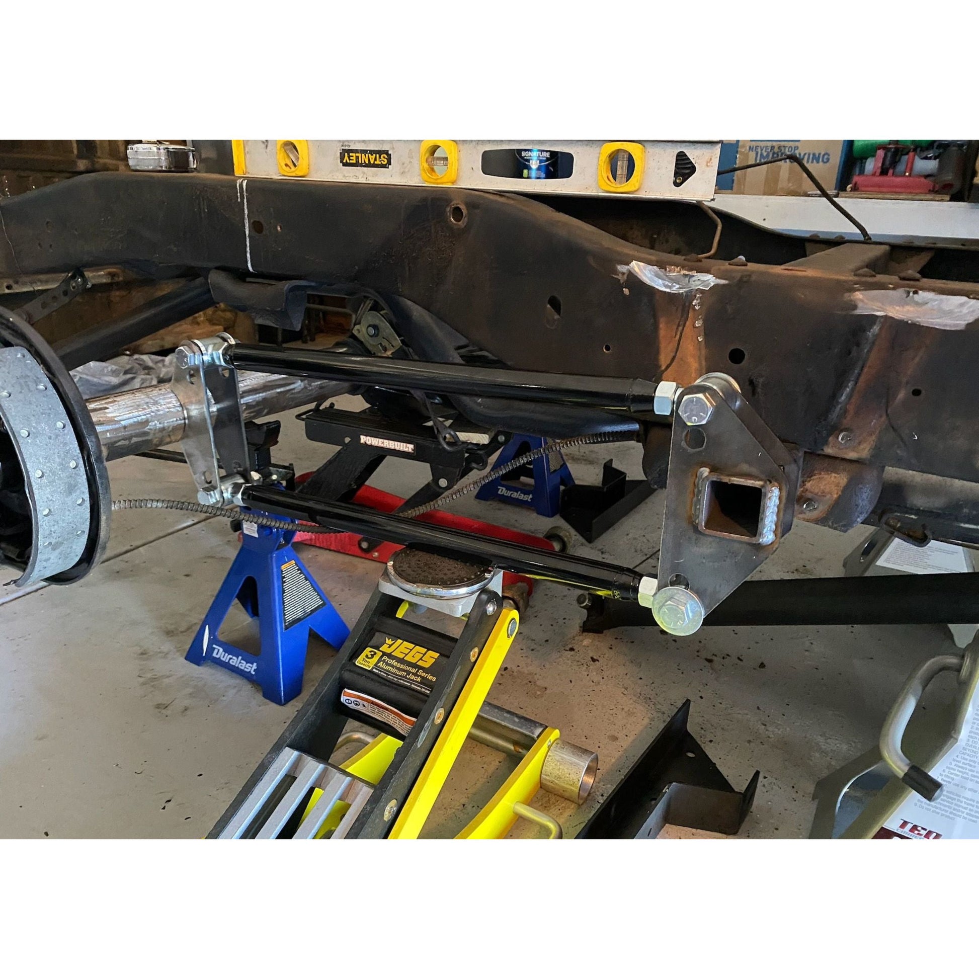18988099 Triangulated Four Link | Universal Weld-in with polished stainless bars 18988099 Triangulated Four Link | Universal Weld-in with polished stainless bars