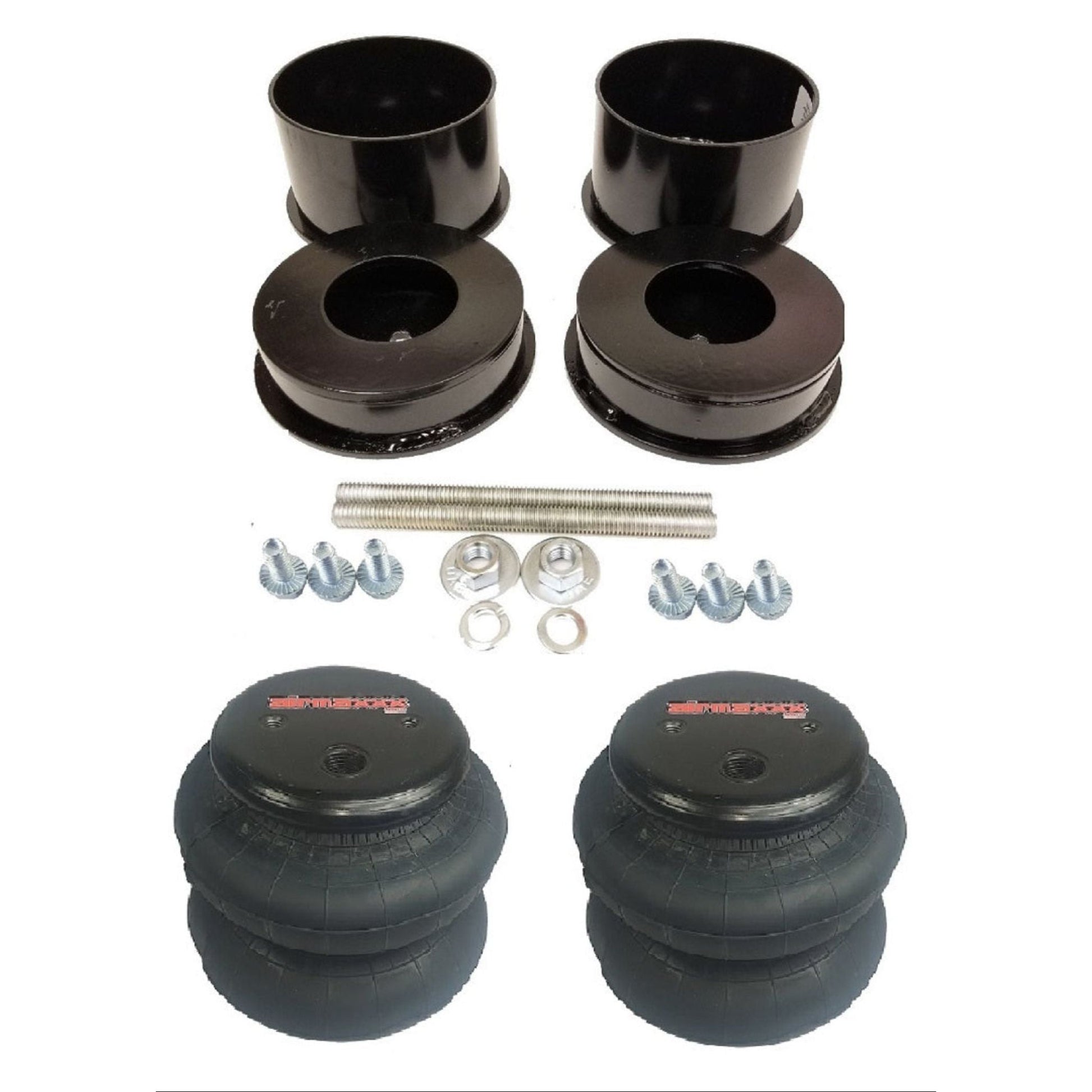 airmaxxx rear 2600 air bag brackets kit for 1971 1996 gm b body cars