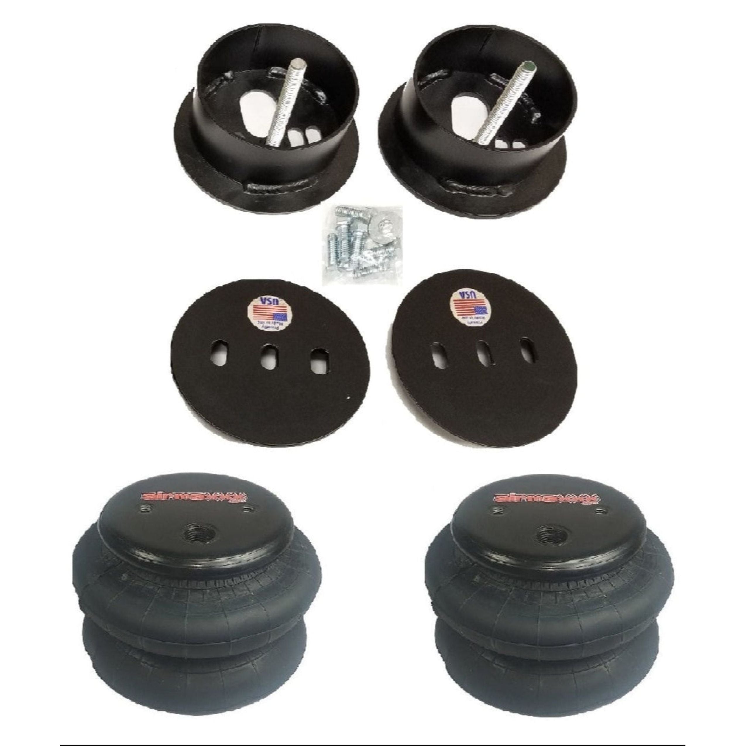 airmaxxx Rear Air Bag Mounting Brackets Fits 1963-1964 Cadillac