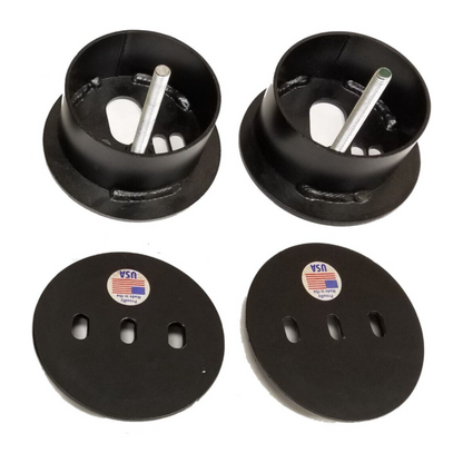 airmaxxx rear air bag brackets 1963-64 cadillac air suspension kit