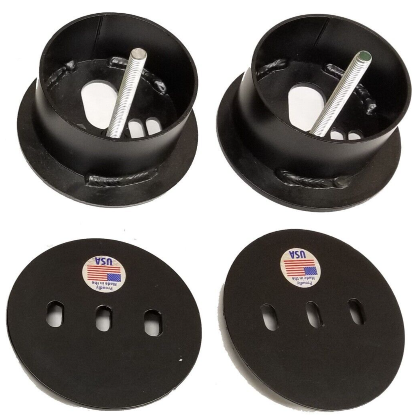 airmaxxx rear air bag brackets air suspension kit fits 1961 62 cadillac deville