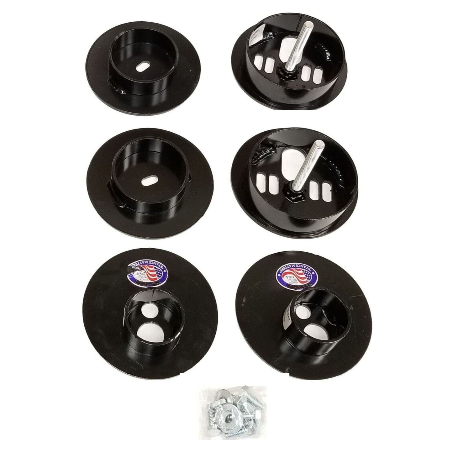 airmaxxx rear air bag brackets fits 1965-70 Cadillac