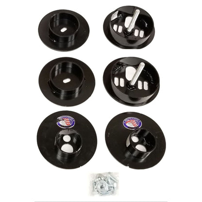 airmaxxx rear air bag brackets fits 1965-70 Cadillac