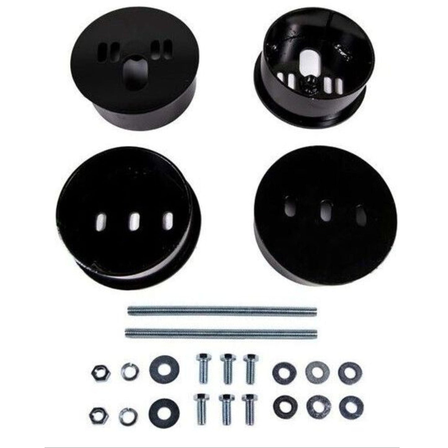 airmaxxx rear bolt-on brackets for cadillac suspension 