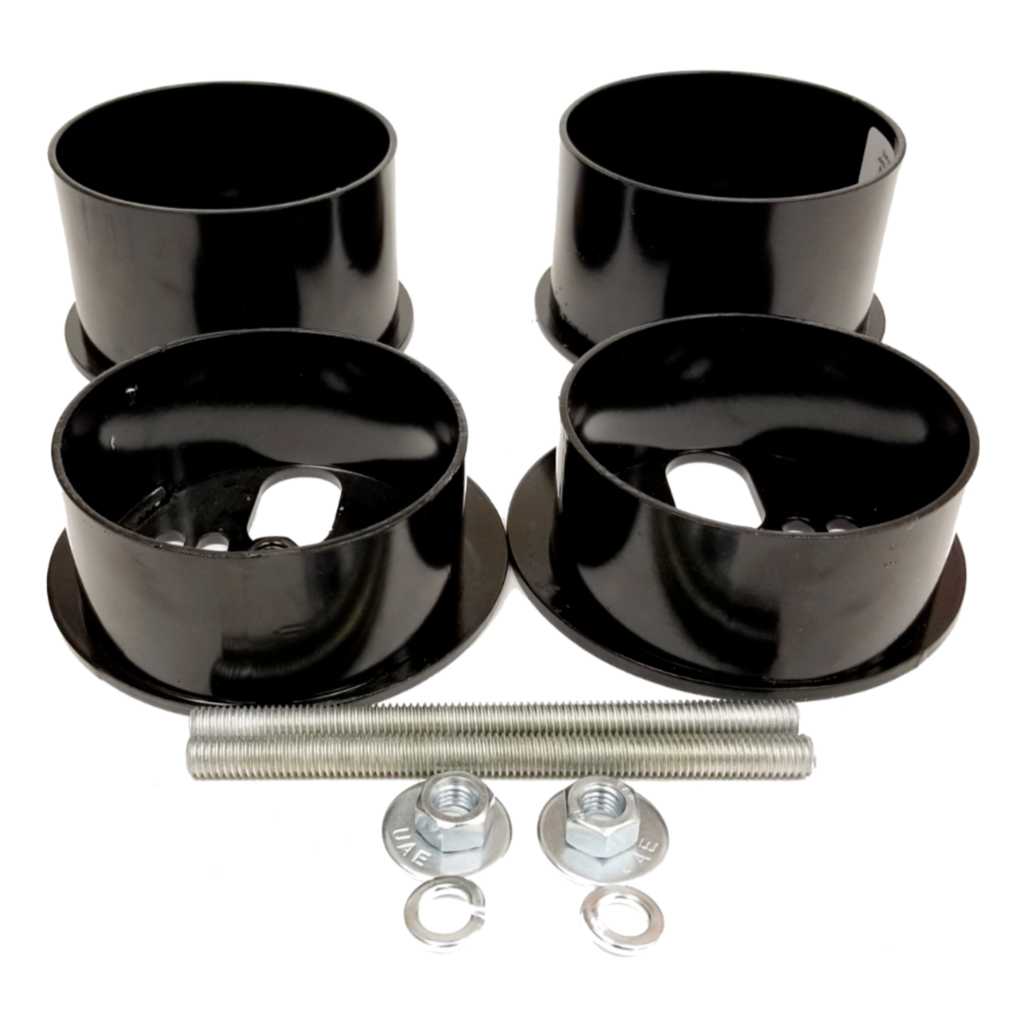 airmaxxx rear bolt on air bag brackets fits 1971–1996 GM B-Body cars