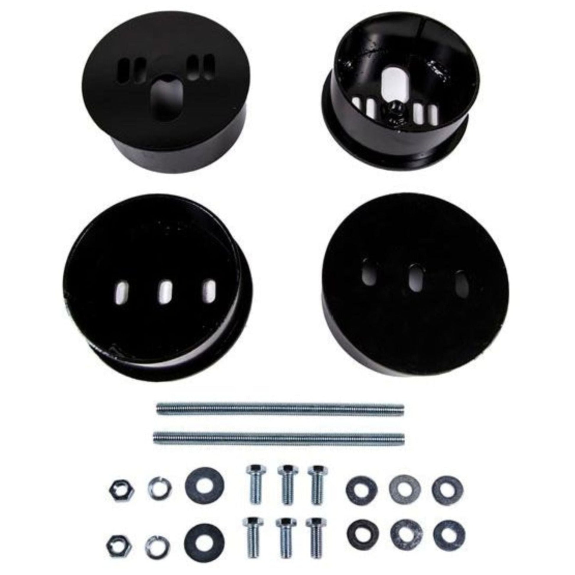 airmaxxx rear bolt on air bag mounting brackets fits 1958-60 Cadillac DeVille CAD-58-60-R