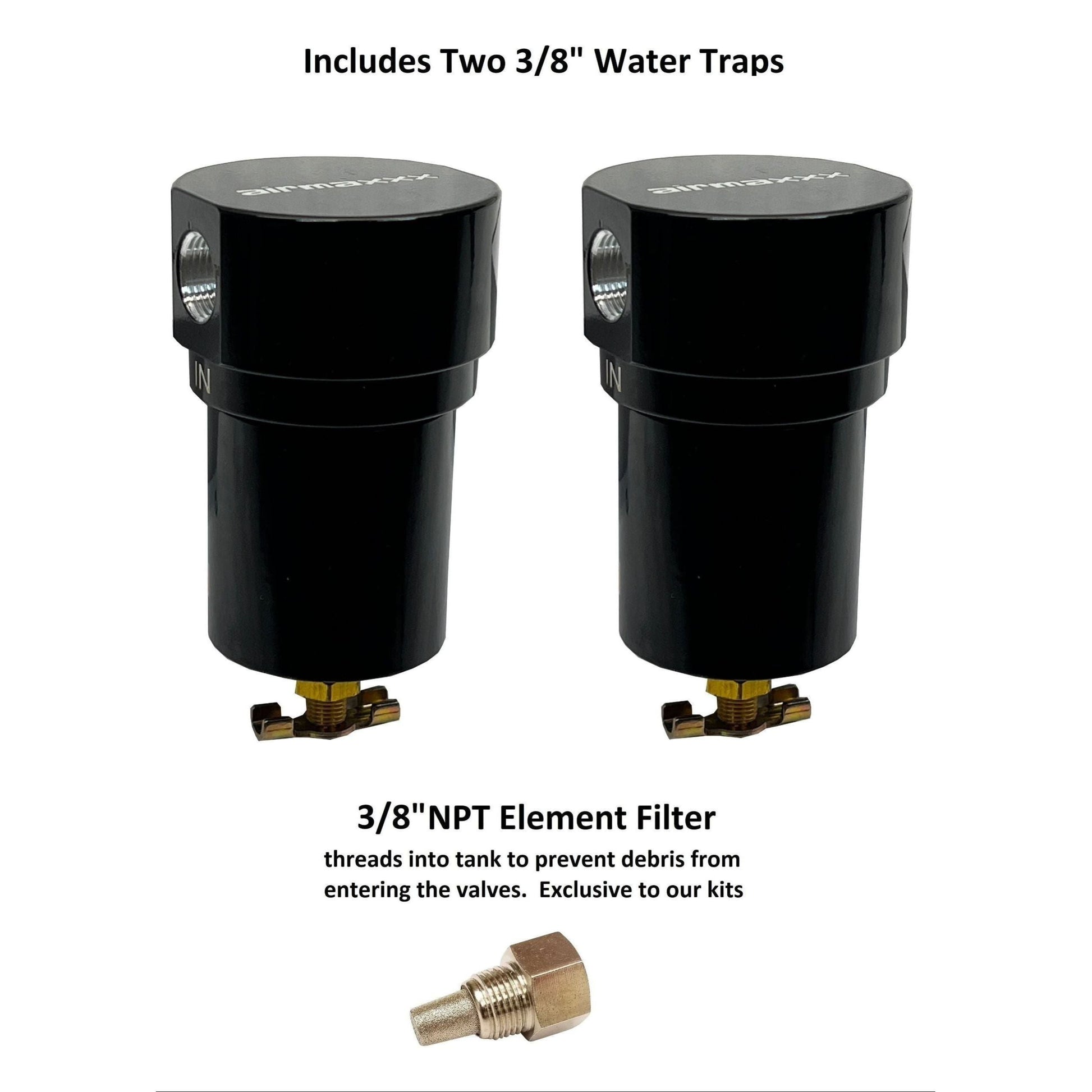 airmaxxx water traps with NPT element filter 2