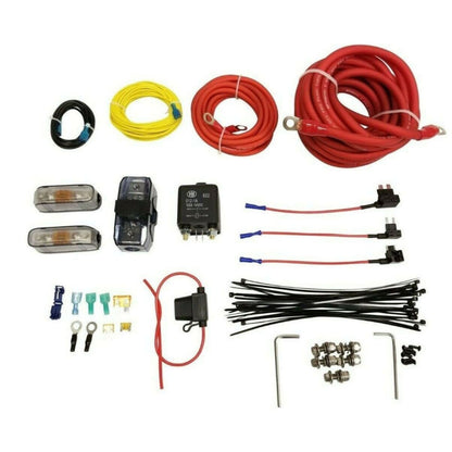 airmaxxx wiring kit for dual air compressors viair/airmaxxx