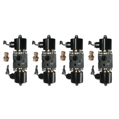 airmaxxx x-series 1/2 inch fast 4 air valves w/slowdown