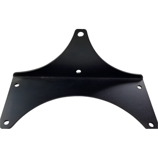 airmaxxx x-series air compressor side mount frame bracket black

