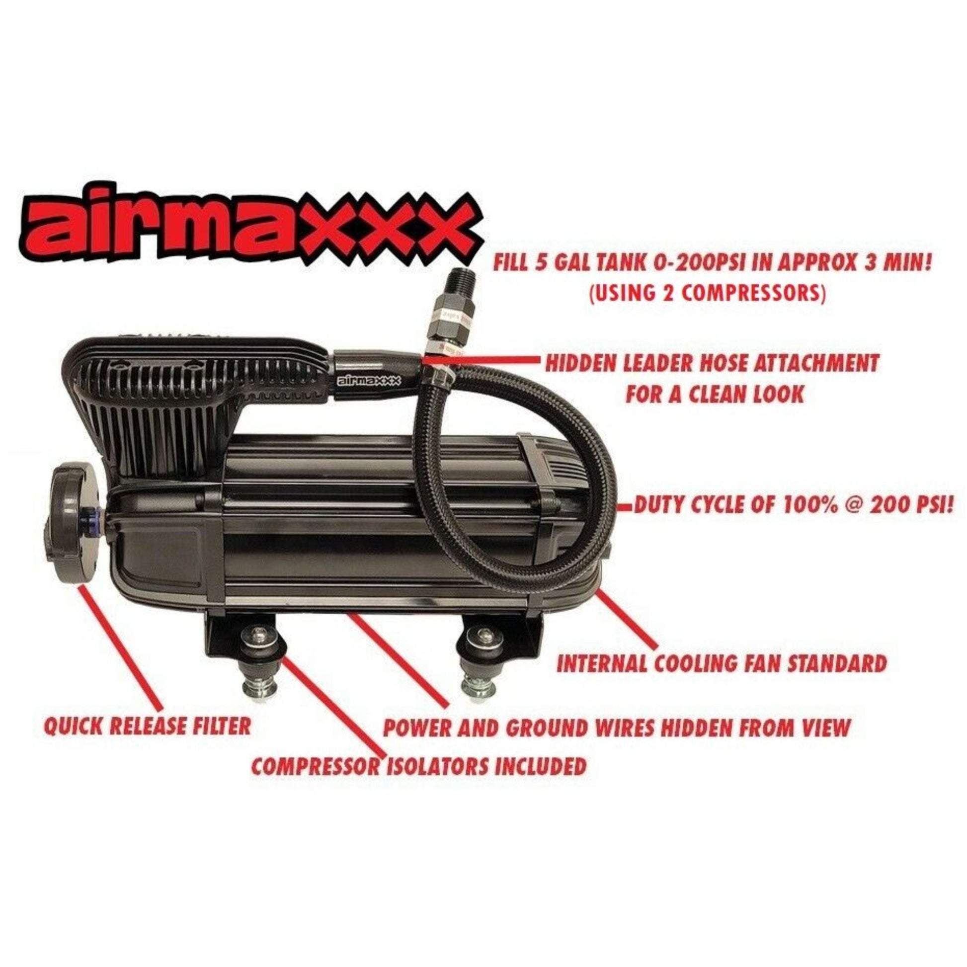 airmaxxx x-series air compressor specs