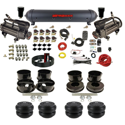 airmaxxx x-series air compressors aluminum air tank Slam bags brackets installation KBBDY-XB2-838-59ABK-7BK-WK-HFSS7