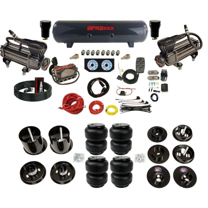 airmaxxx x-series compressor steel tank  Air Lift bags and brackets KCAD65-XB2-57S-X4X7-WK-HFD25