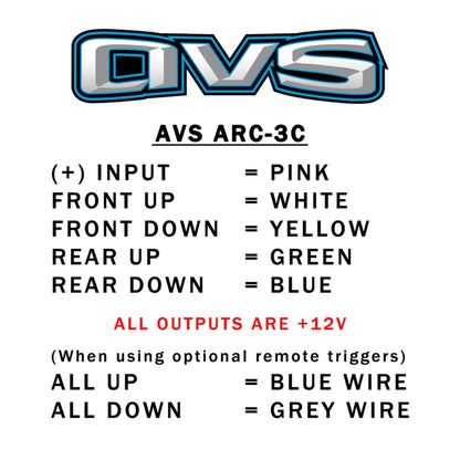 avs 3 layout wiring instructions
