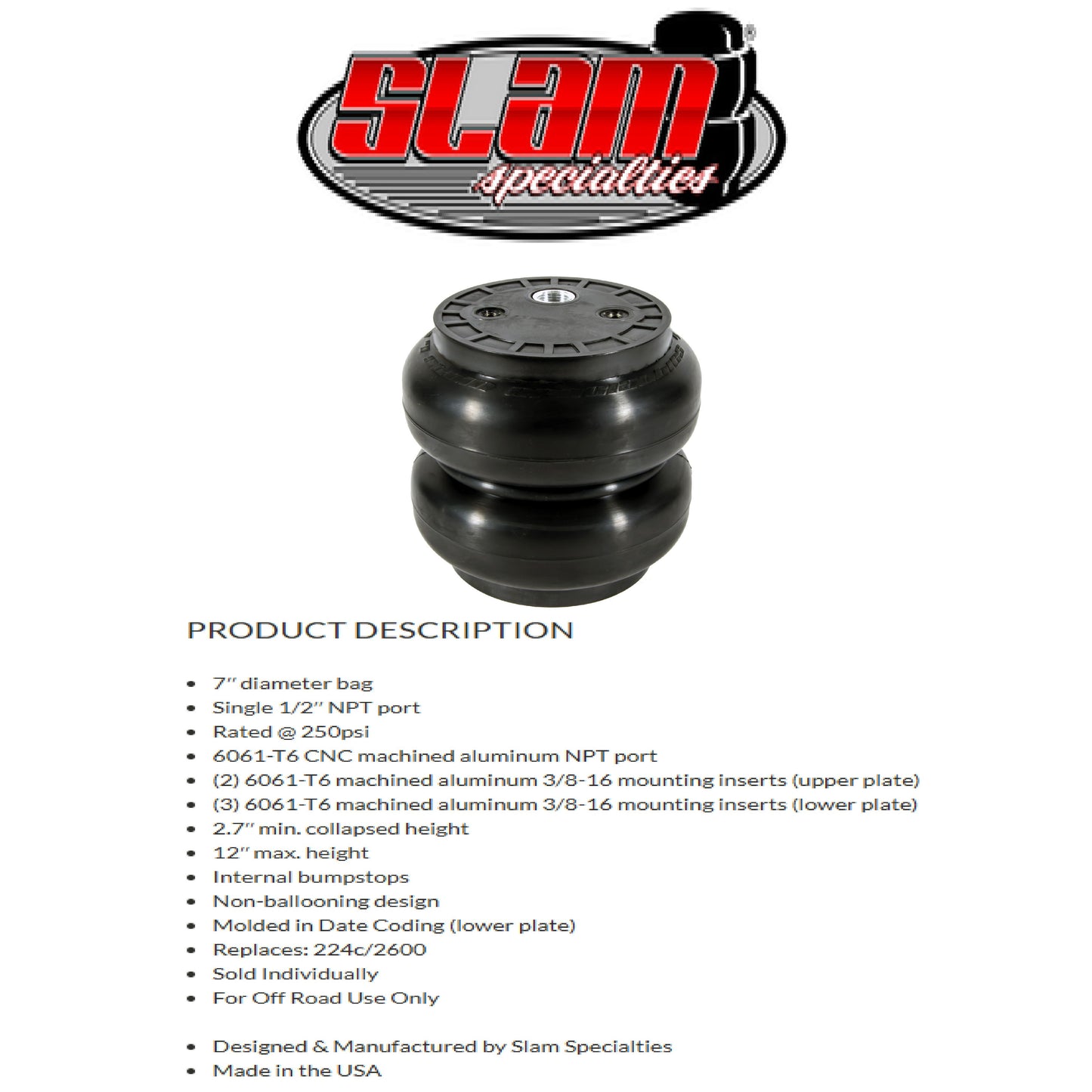 1965-1970 Chevy Impala Complete Air Ride Kit | Air Lift 3H 27695