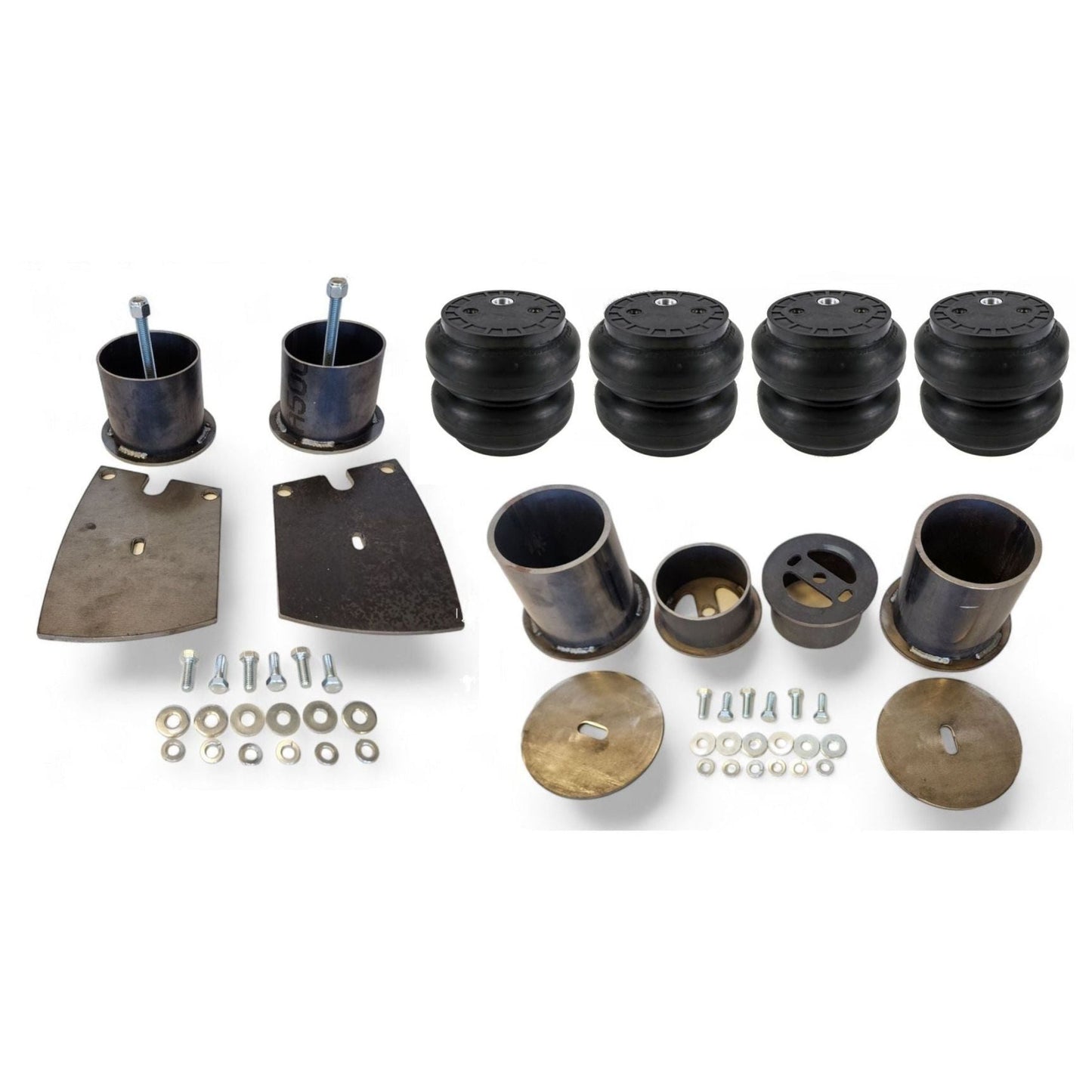 complete buick air ride system with Slam bags & airmaxxx bolt on brackets KBUI61-SS7