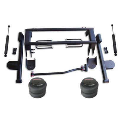 Ekstensive Metal Works Rear Air Suspension Kit fits 1982-2004 S10/S15/Sonoma pickup w/maxtrac shocks 2500 bags 