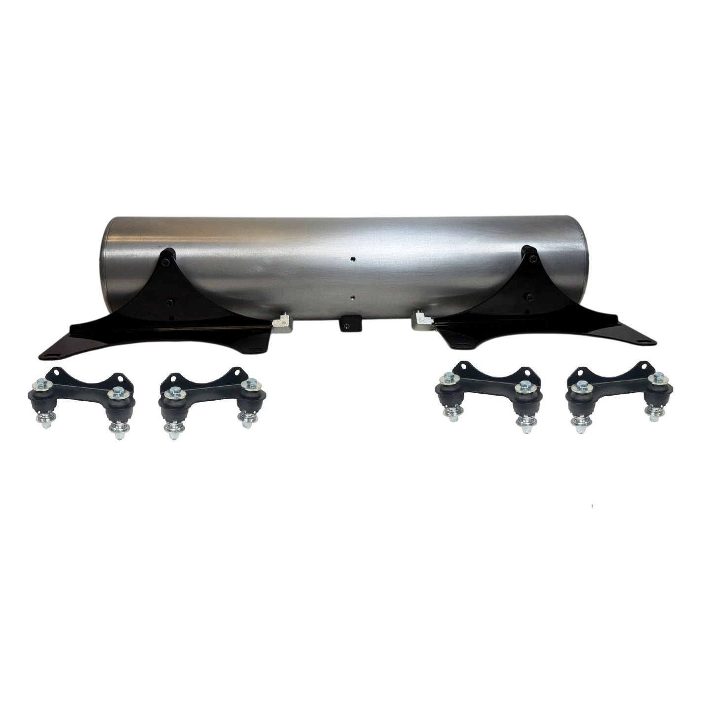 AccuAir AA-3642 ENDO-VT 5 Gallon Air Tank Valve Integrated Raw Aluminum