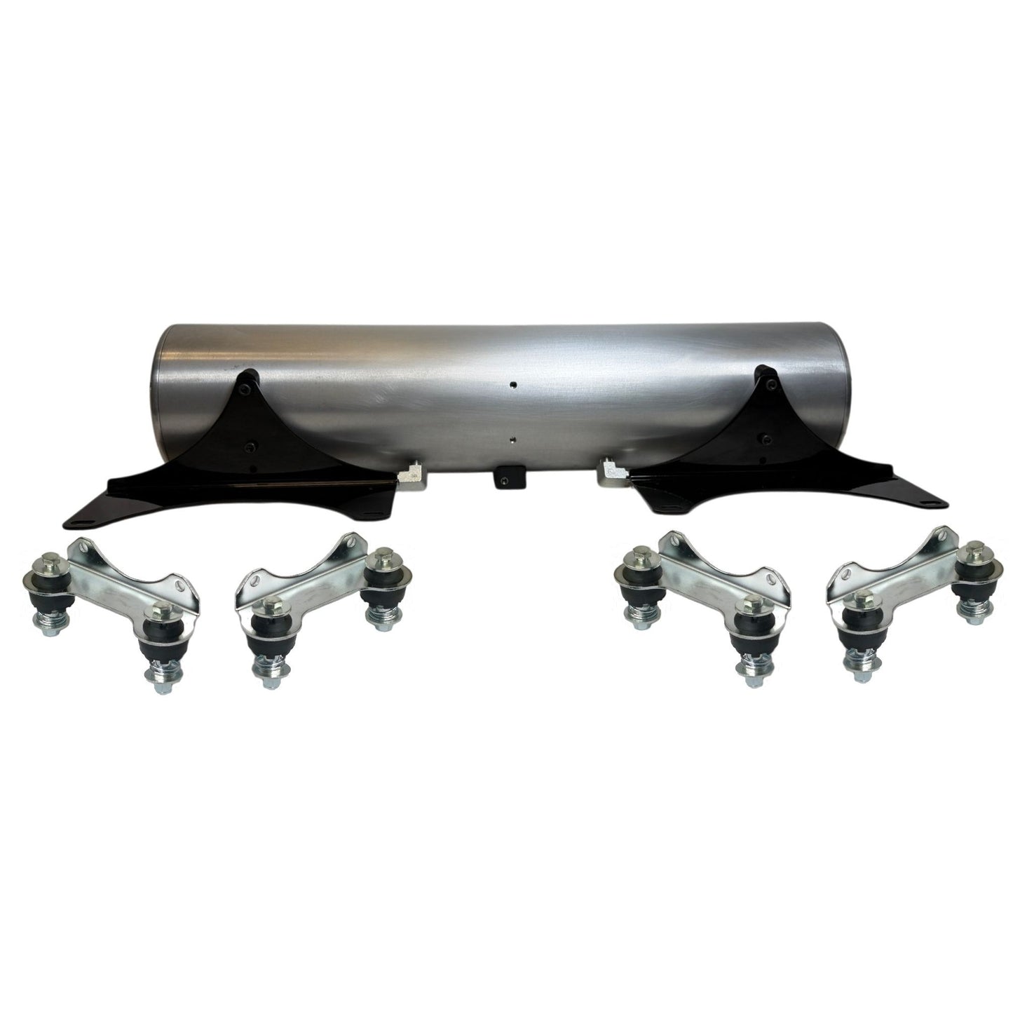 AccuAir AA-3642 ENDO-VT 5 Gallon Air Tank Valve Integrated Raw Aluminum