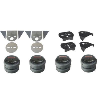 front and rear brackets & airmaxxx 2500 bags Air Ride Kit fits Import Mini Trucks KTOR