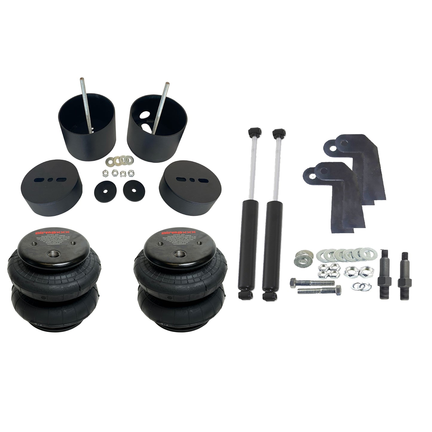 airmaxxx Front Air Bag Mounting Brackets Fits 1999-2006 Silverado/Sierra 1500