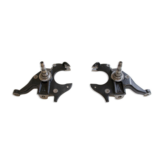 2 inch drop spindles for gmc sonoma 2wd | ductile steel lowering spindles by maxtrac