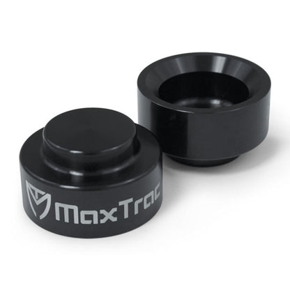 1.5 inch rear lift spacer kit for dodge ram truck | billet aluminum rear leveling spacers by maxtrac