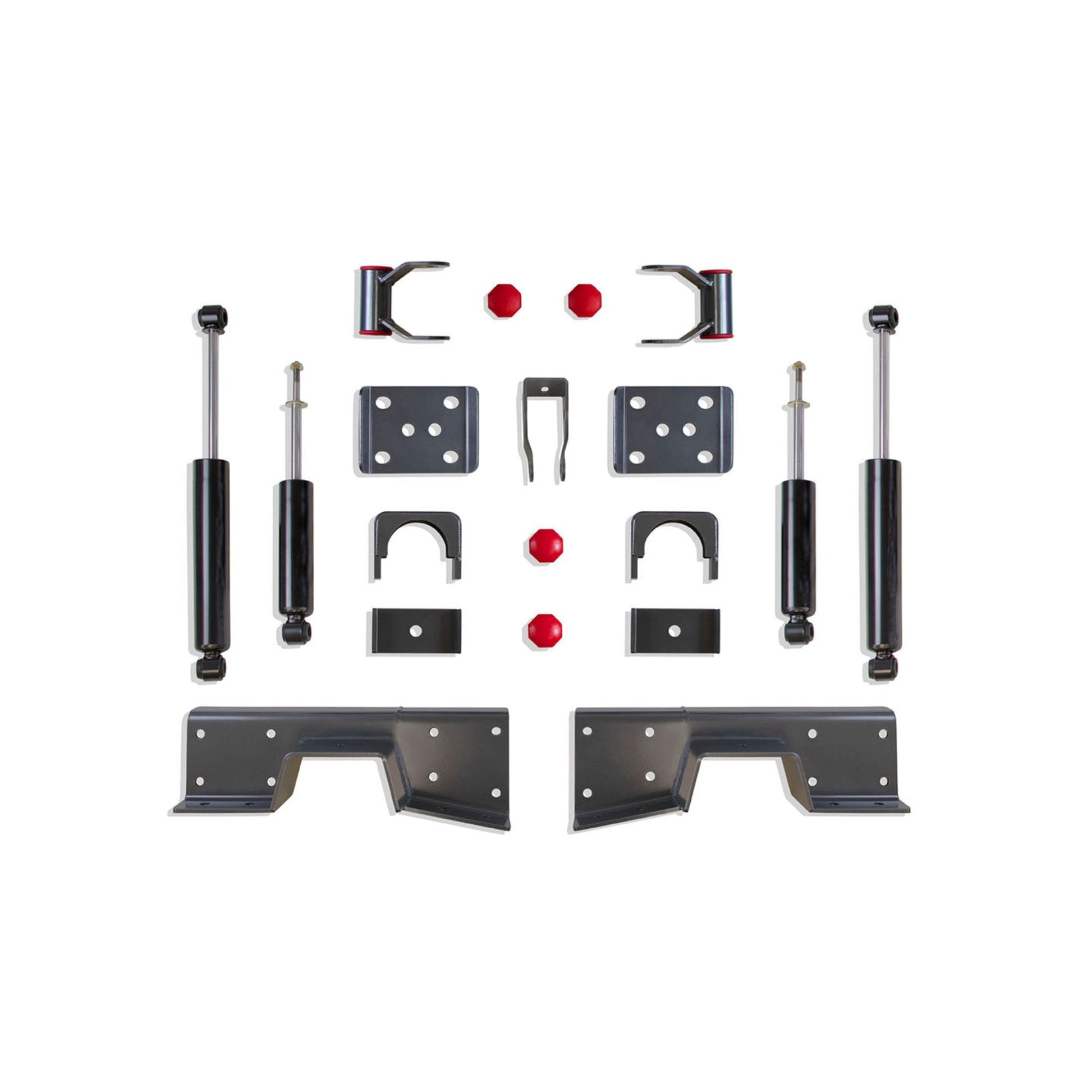 5 inch rear drop kit for gmc sierra 1500 | silverado rear flip kit with shackles
