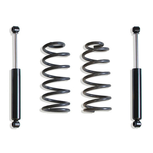 dodge ram 1500 rear drop | lowered ram suspension setup | ram lowering coils and shocks | maxtrac rear lowering system
