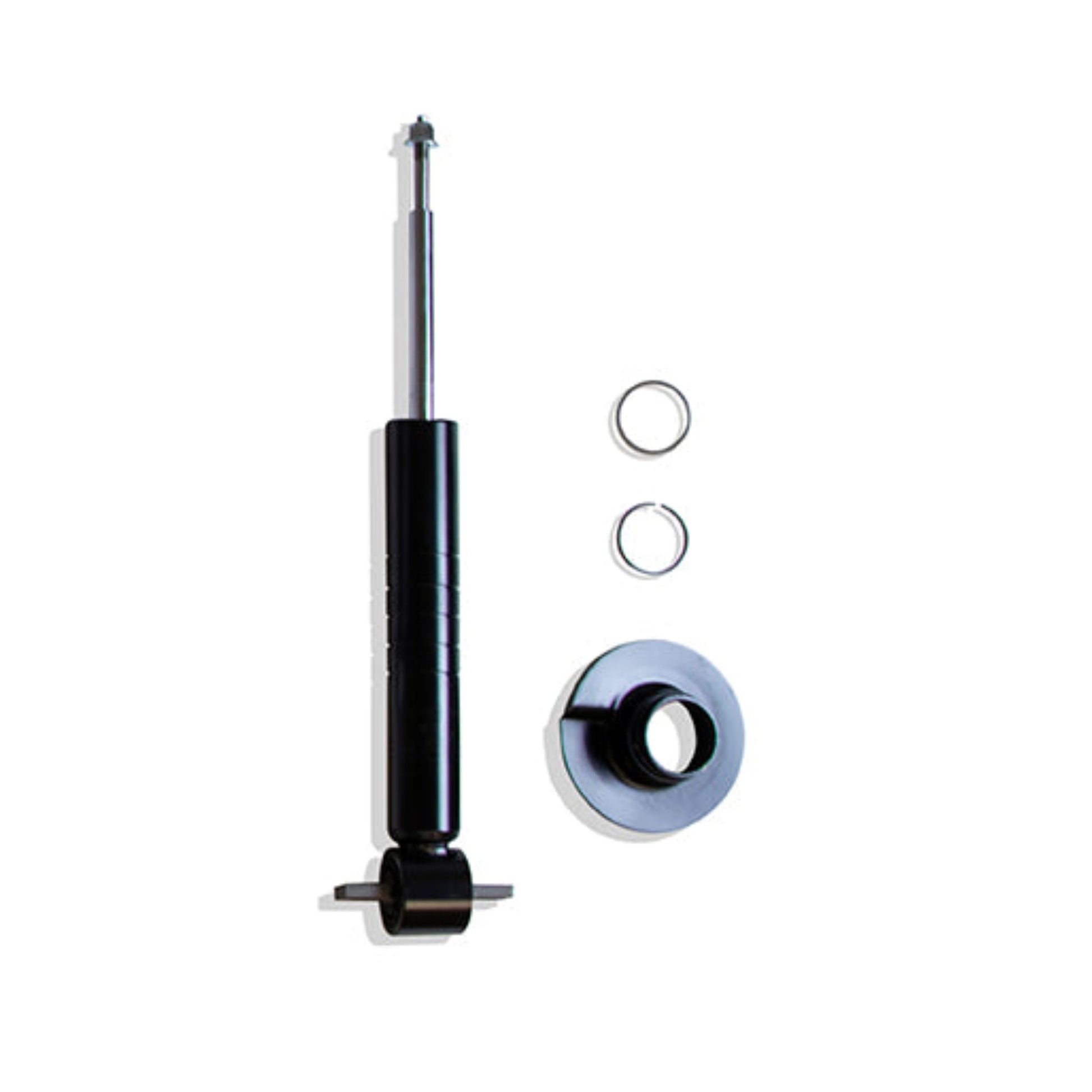 ford f150 adjustable suspension | front drop strut for f150 | lowered ford truck suspension | adjustable f150 lowering strut | black performance suspension strut