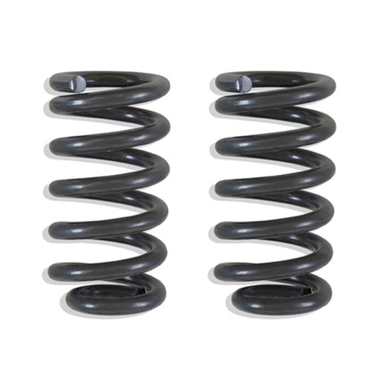 nissan titan front drop springs | 2 inch lowering coils for titan | lowered nissan truck suspension | maxtrac front lowering springs